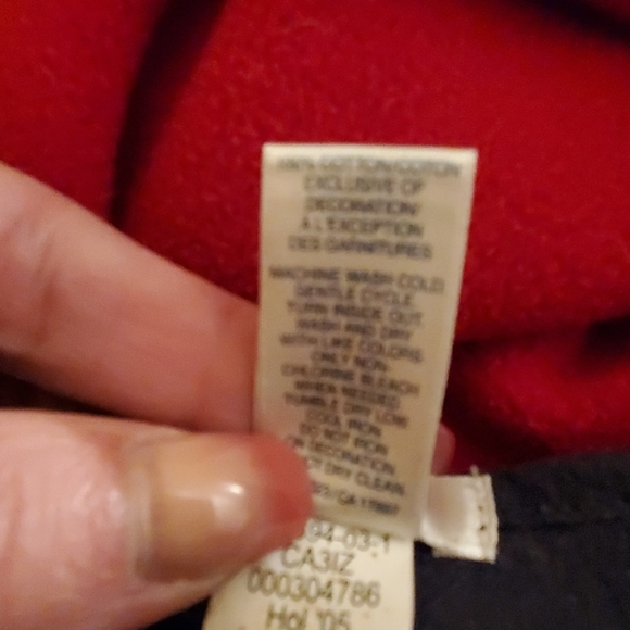 Navy thin sequined top - Picture 6 of 6